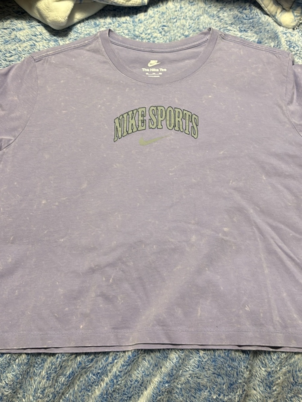 Nike Lavender Crop Tee